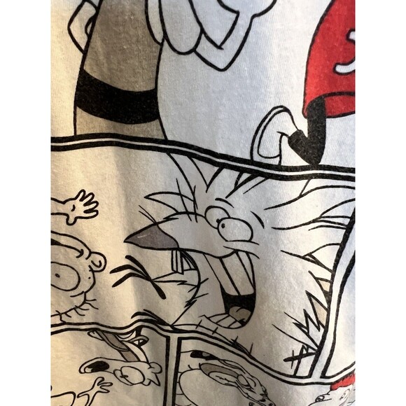 Nickelodeon 90's Nostalgia All Over Print T-Shirt Rugrats Ren And Stimpy Small - Picture 8 of 14
